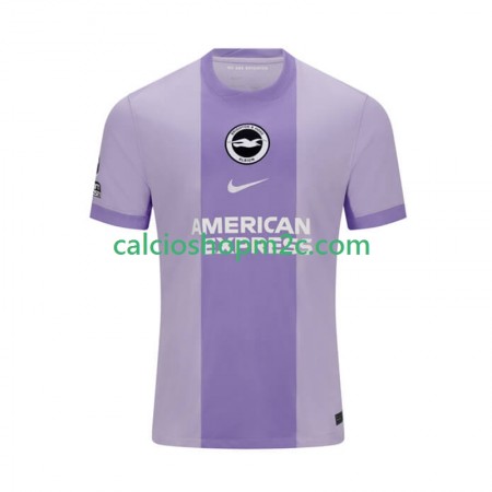 Brighton Hove Albion Maglia Trasferta 2025/2026 Manica Corta